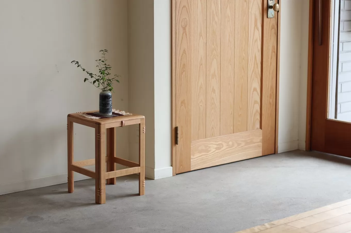 木製折り畳み椅子「patol stool」 板座(1脚)  家具 インテリア スツール イス 木 折りたたみ 和風 おしゃれ 人気 伝統 技法 受賞 【uj-CY009】【平山日用品店】