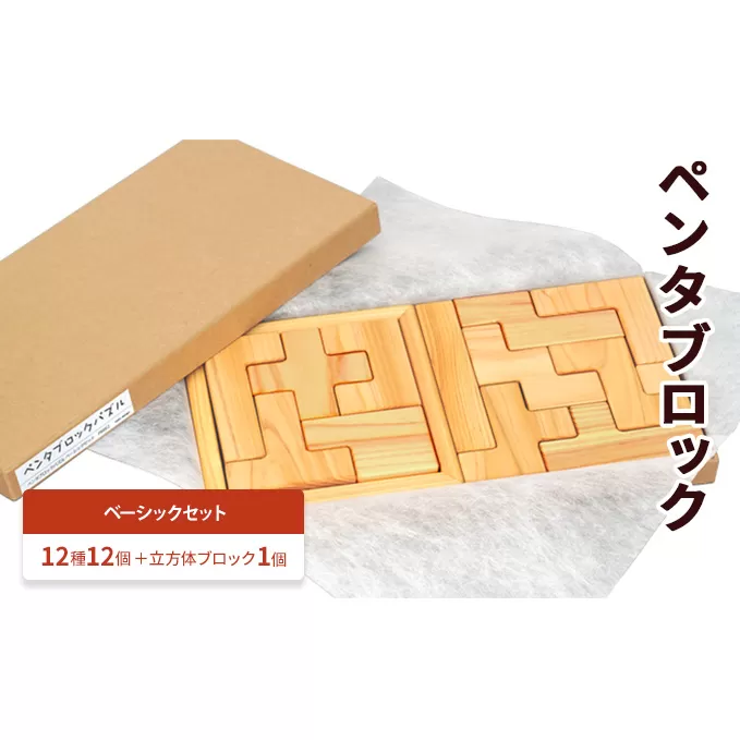 ペンタブロック　ベーシックセット パズル ゲーム 安全 創造性 逸級品 