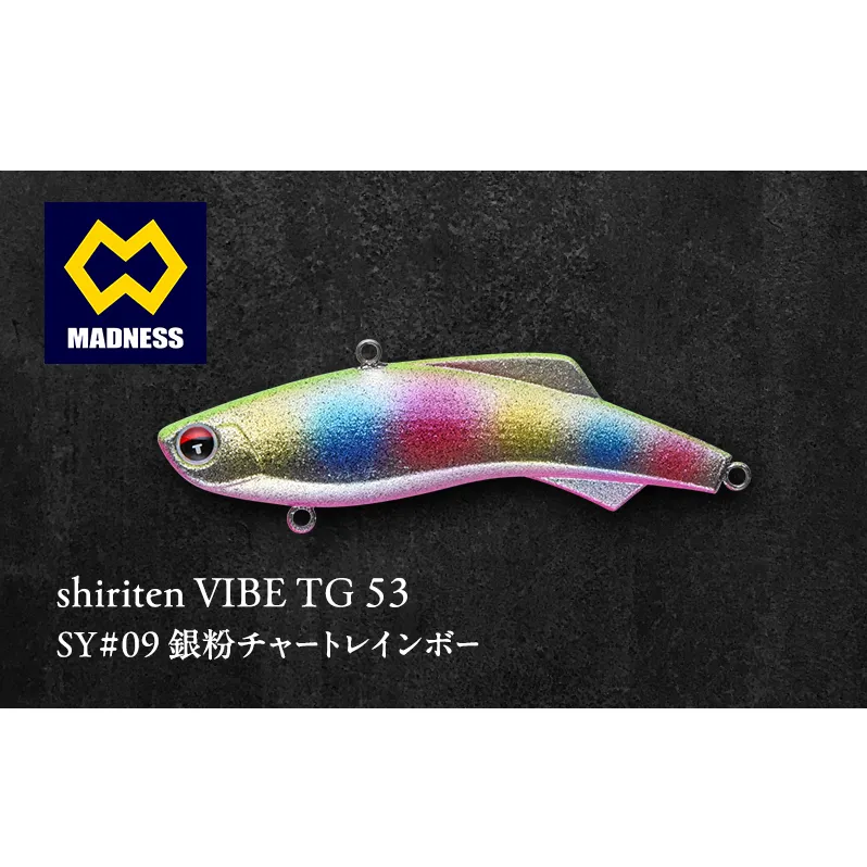 shiriten VIBE TG 53 SY#09 銀粉チャートレインボー