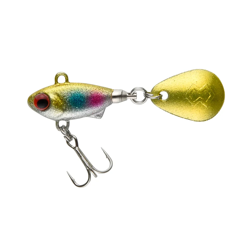 BAKUREE spin 6 #02 銀粉ゴールドレインボー