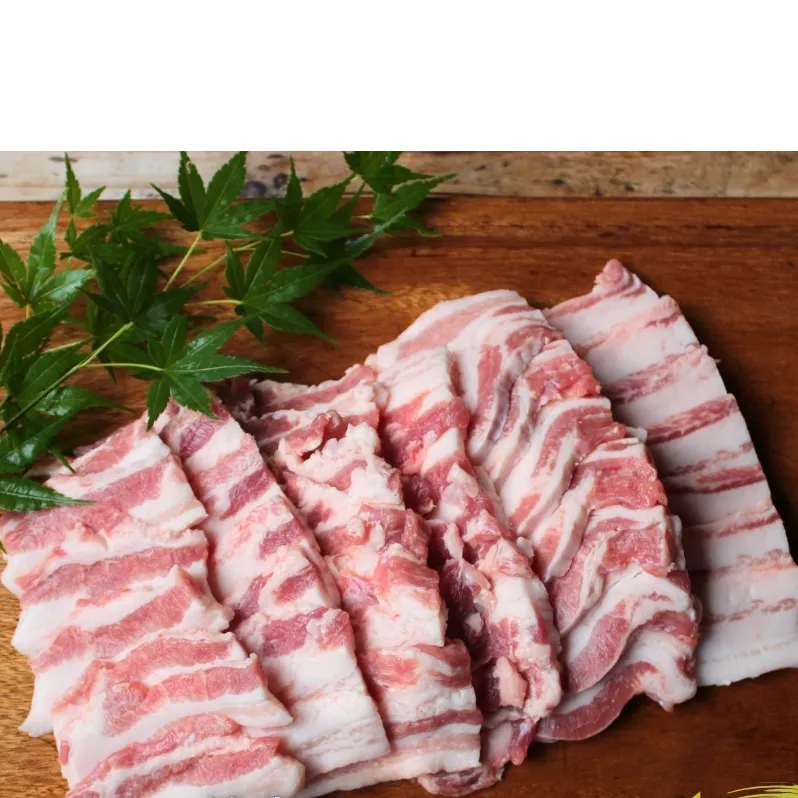 国産豚肉 焼肉用 バラ 1kg 京丹波高原豚