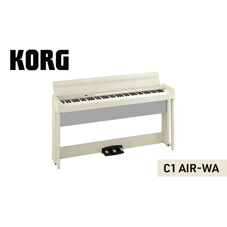 C1 AIR-WA　ピアノ 電子ピアノ デジタルピアノ 電子楽器 日本製 RH3鍵盤 Bluetooth対応 88鍵盤 ホワイトアッシュ