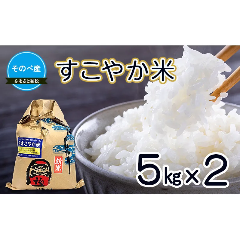 すこやか米10kg(5kg×2) 令和7年度産