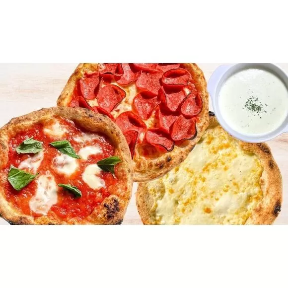 ペトリス　【冷凍】ピザ9枚とポタージュ8食のセット