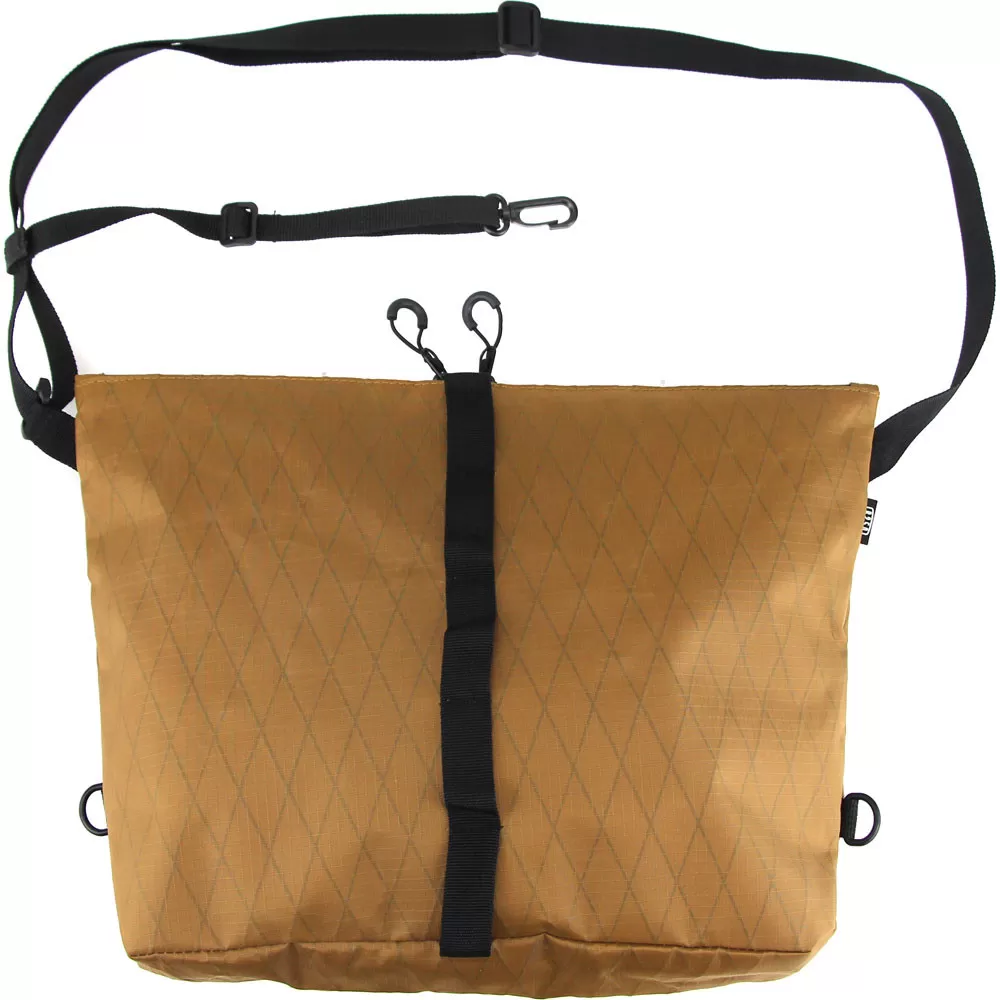 R250 サコッシュ3 ファスナー付き  アーガイルリップストップ  カラー:コヨーテ