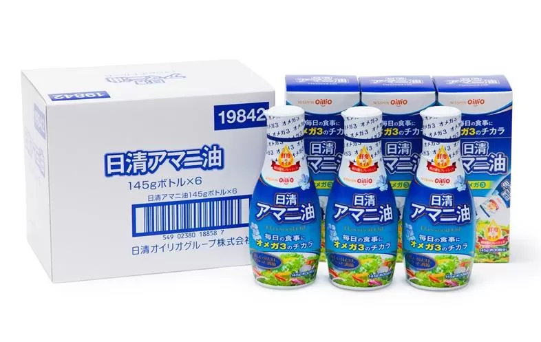 大醤　日清ヘルシー生活習慣アマニ油 145g×6本