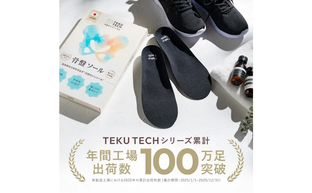 【堺市企画】骨盤インソール Sサイズ TekuTech