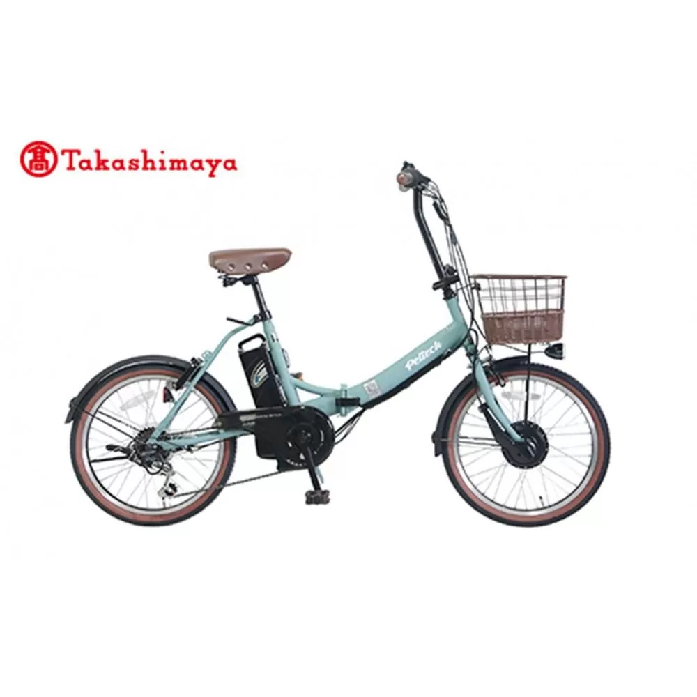 高島屋　PELTECH ２０型ノーパンク折り畳み電動アシスト自転車ＳＧ〈高島屋選定品〉