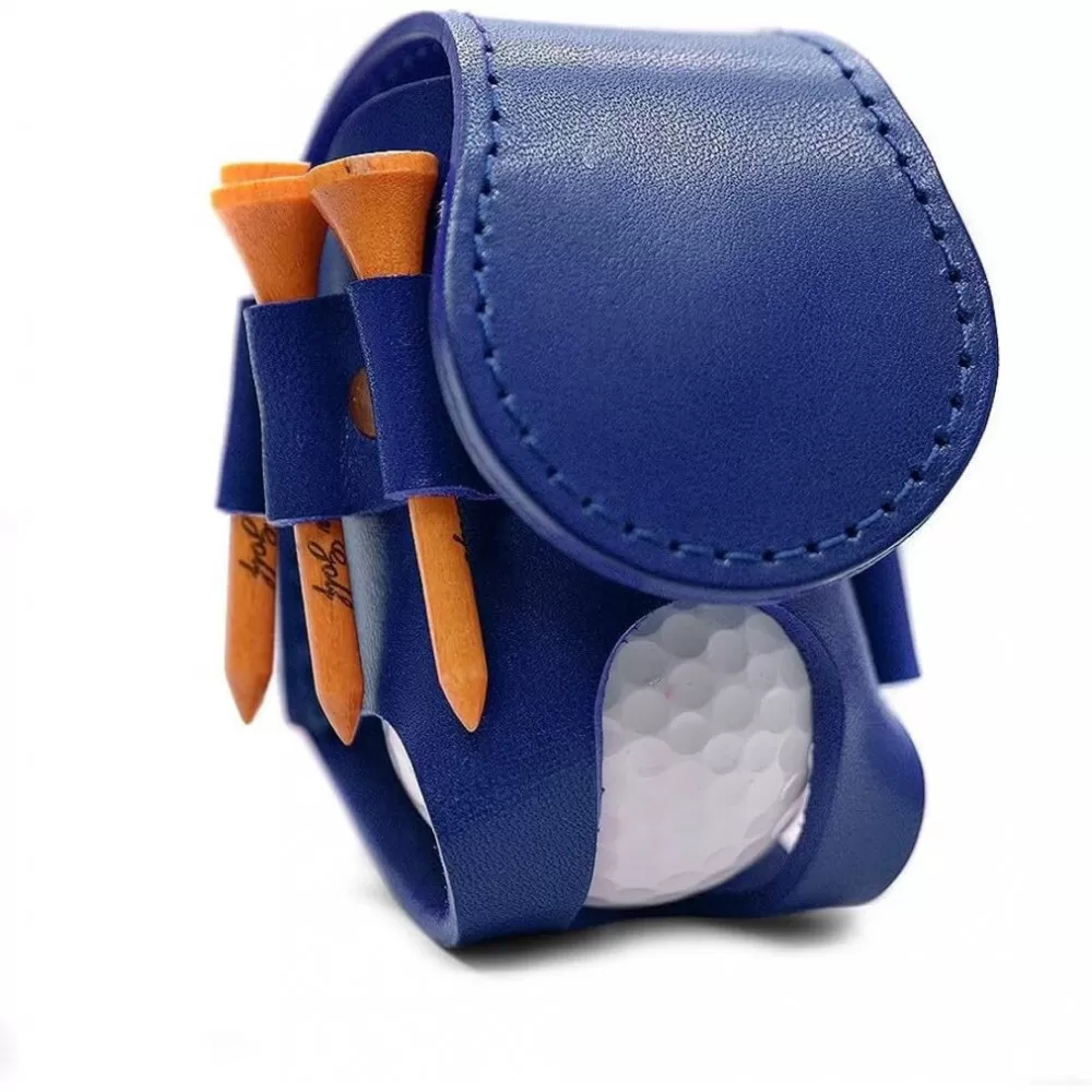 ゴルフボールホルダー【ブルー】