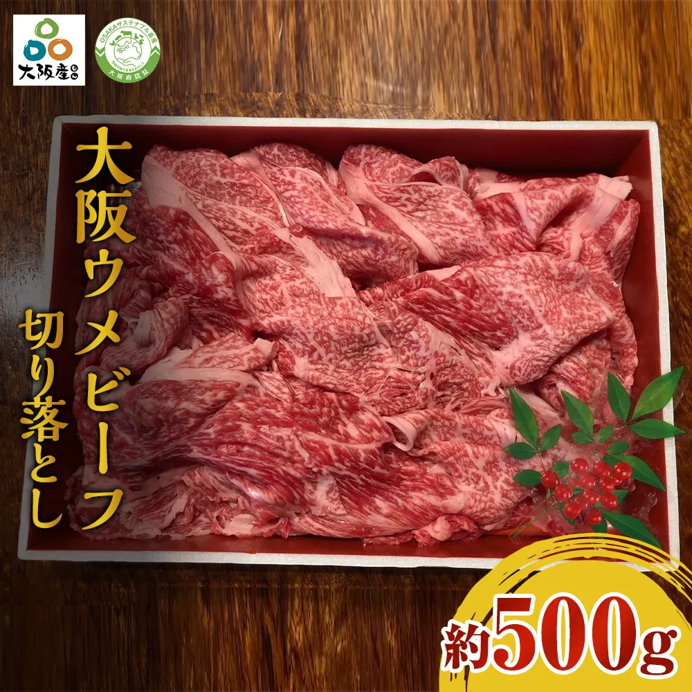 大阪ウメビーフ 切り落とし500g