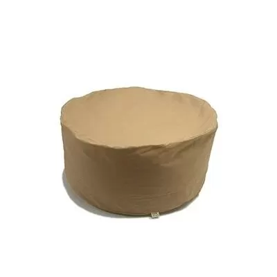 日本製 癒しのビーズ ソファークッション キング 直径90cm ベージュカバー付き [1905]