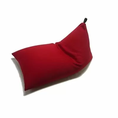 日本製 三角ビーズソファー DELTA 底面90cm レッド [0593]