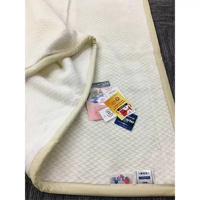 C.R.P加工毛布 クロスマイヤー毛布 シングルサイズ パール 1枚 11701柄 [0628]