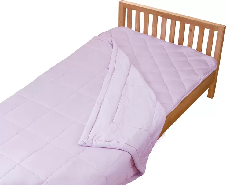 ボルケーノ 吸湿発熱 掛ふとん シングルロング 150×210cm ラベンダー 1枚｜寒さ冷え対策 自然な暖かさ ボルケーノ寝具 掛布団 吸湿発熱性 [4369]