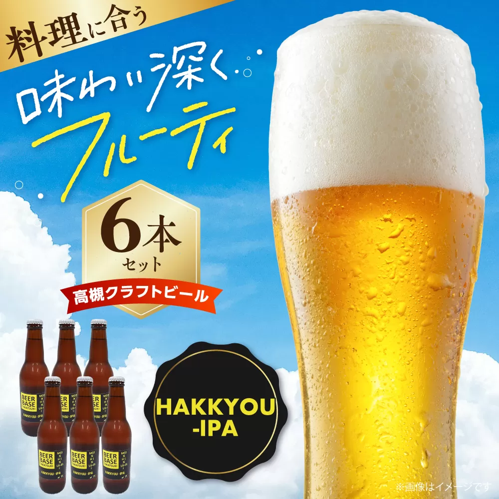 高槻クラフトビール HAKKYOU-IPA 6本 お酒 ビール クラフトビール 瓶 ギフト 大阪府高槻市/株式会社C-style [AOCI009]