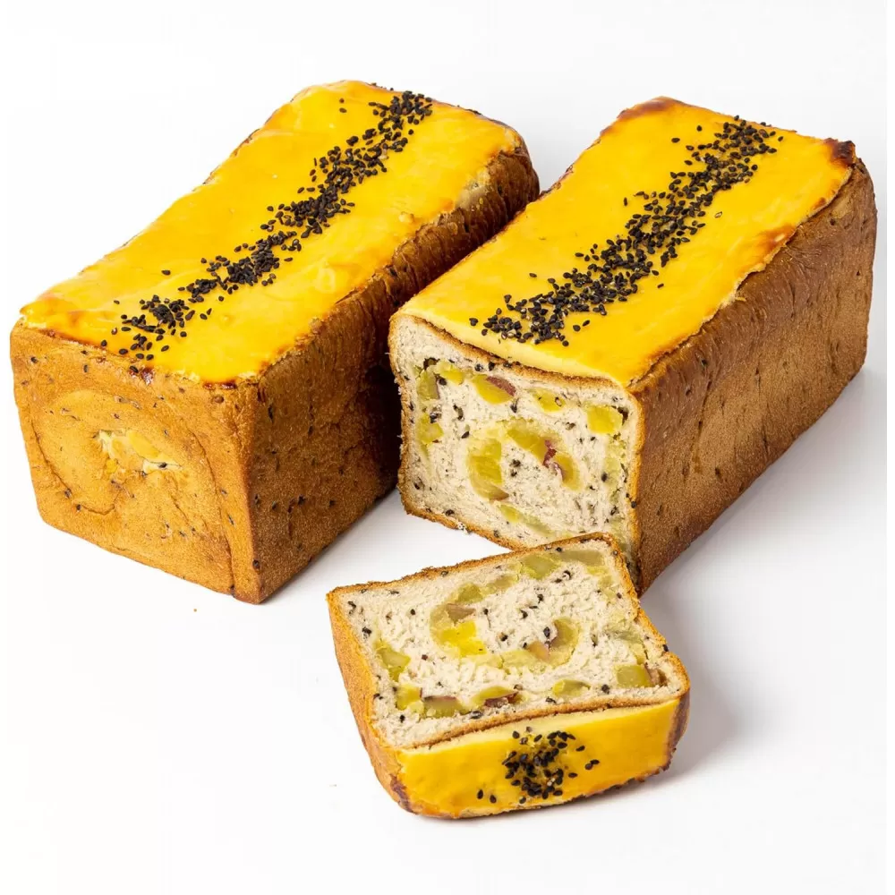 高級食パン プレミアムシリーズ どっしり濃密芋だらけ食パン 2本セット