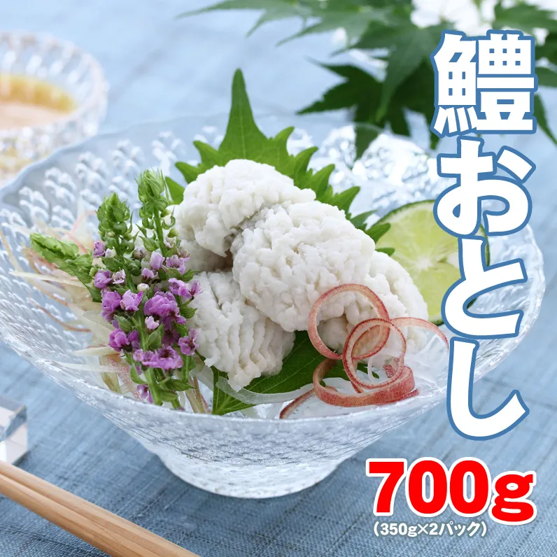 地物 手作り鱧おとし（湯引きはも）700g からし酢みそ・梅肉付 G1876