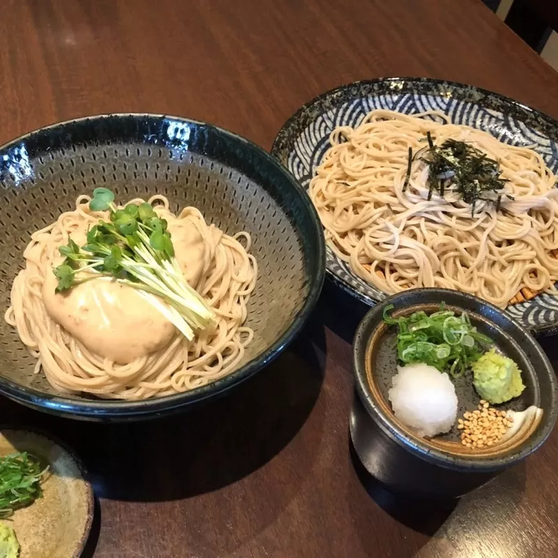 自家製麺そば心の「胡麻とろそば」2人前＆「こだわりのそば」2人前 010B826