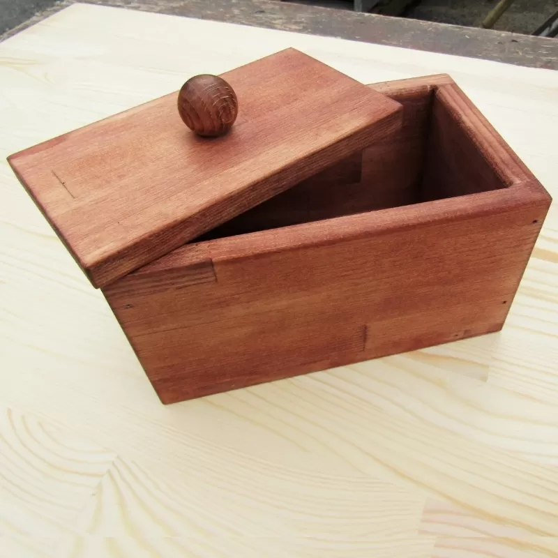 手作り木製マスクストッカー（チェリー） 099H2098