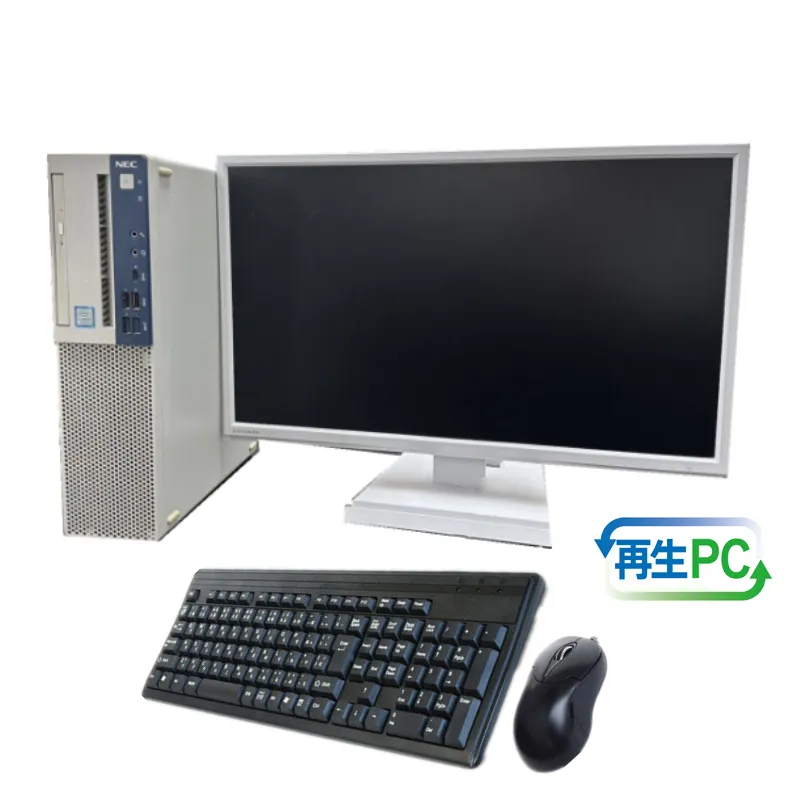 NEC製再生パソコン SSD Win11 液晶モニター付 099H2770