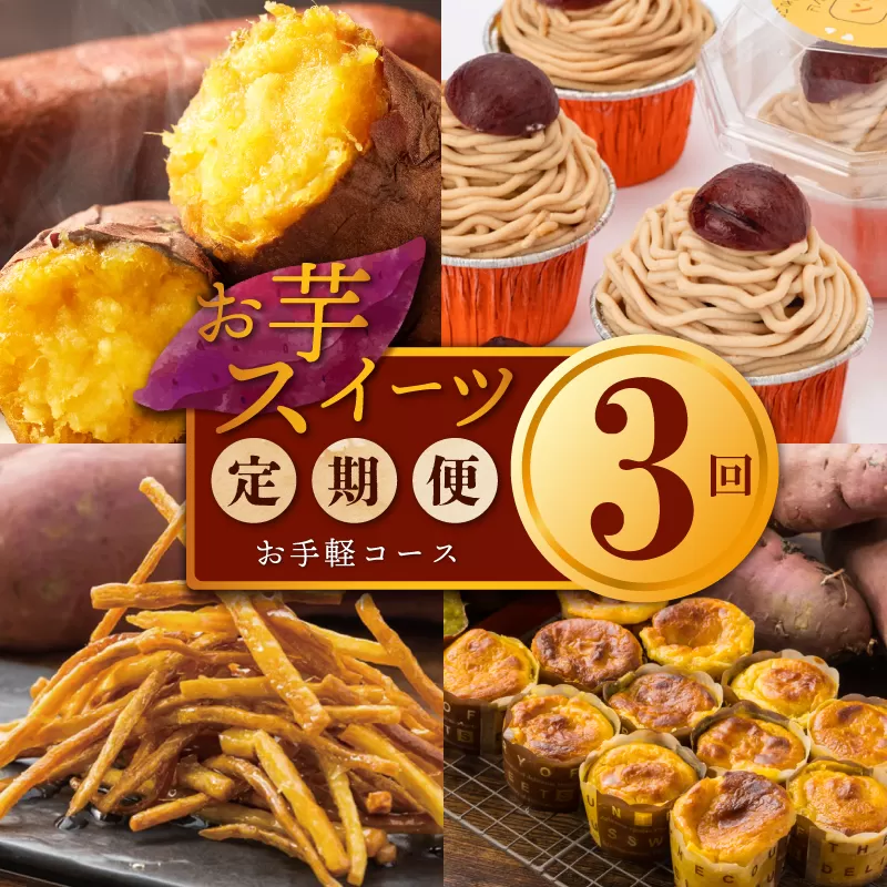 芋匠さのや お手軽 定期便 全3回【毎月配送コース】 099Z257