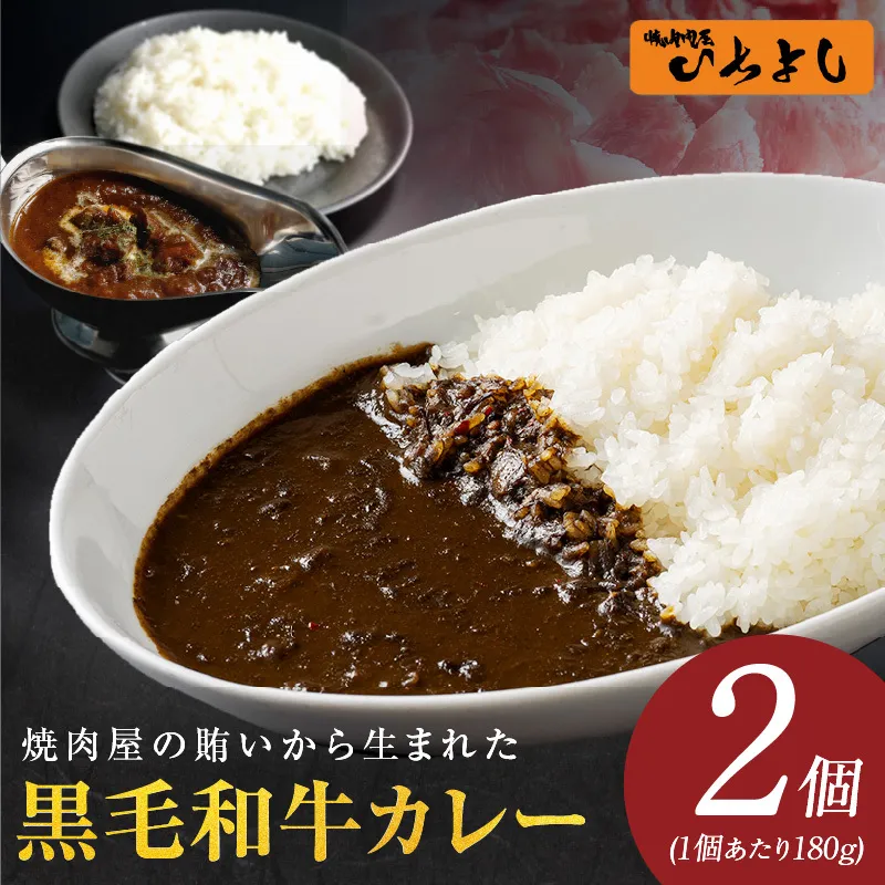 【特別規格】焼肉屋の黒毛和牛カレー 180g×2個【スピード発送 レトルト 惣菜 お試し 本格かれー 簡単調理 防災 備蓄 小分け】 005A687