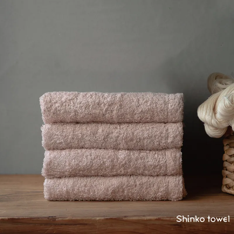 【TVで紹介！】おぅ！え～やん フェイスタオル（ローズ）4枚【泉州タオル 国産 吸水 普段使い 無地 シンプル 日用品 家族 ファミリー】  G3490