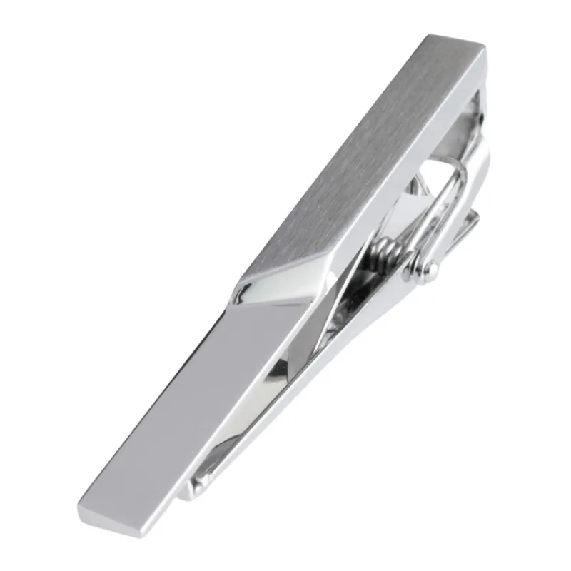 ジオメトリック・ネクタイピン シルバーカラー tav0072