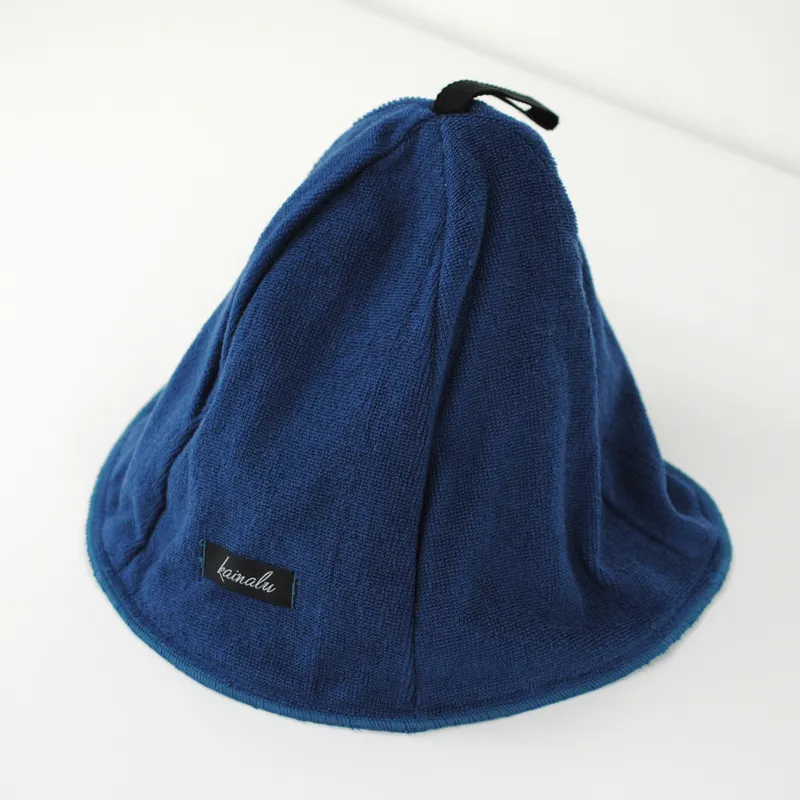 【スピード発送】泉州タオル サウナハット（ネイビー） G2095