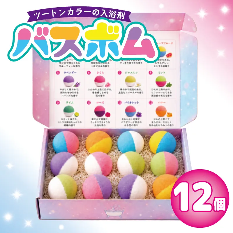  バスボム研究所100g×12個【バスボム 風呂 お風呂 バス用品 ギフト 贈り物】 010B1986