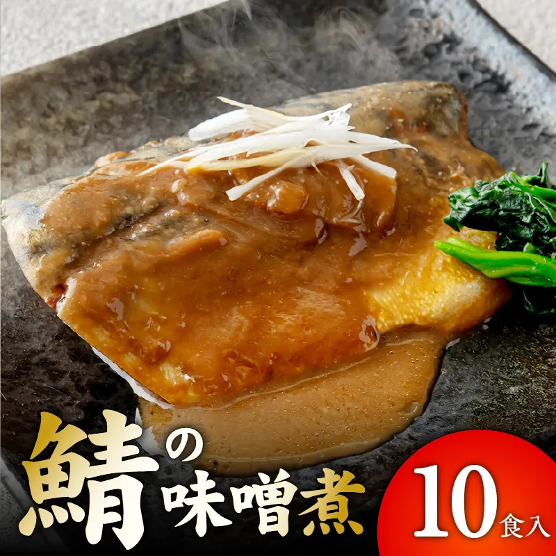[先行予約]サバの味噌煮 10食[2027年1月以降発送 鯖 さば サバ 味噌 煮物 惣菜 おかず 切り身 簡単調理 時短]