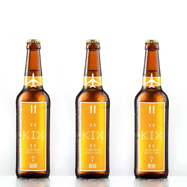 KIX BEER１２本セット（ヴァイツェン）【クラフトビール ビール お酒 地ビール びーる 瓶ビール 泉佐野ブルーイング】 020C042