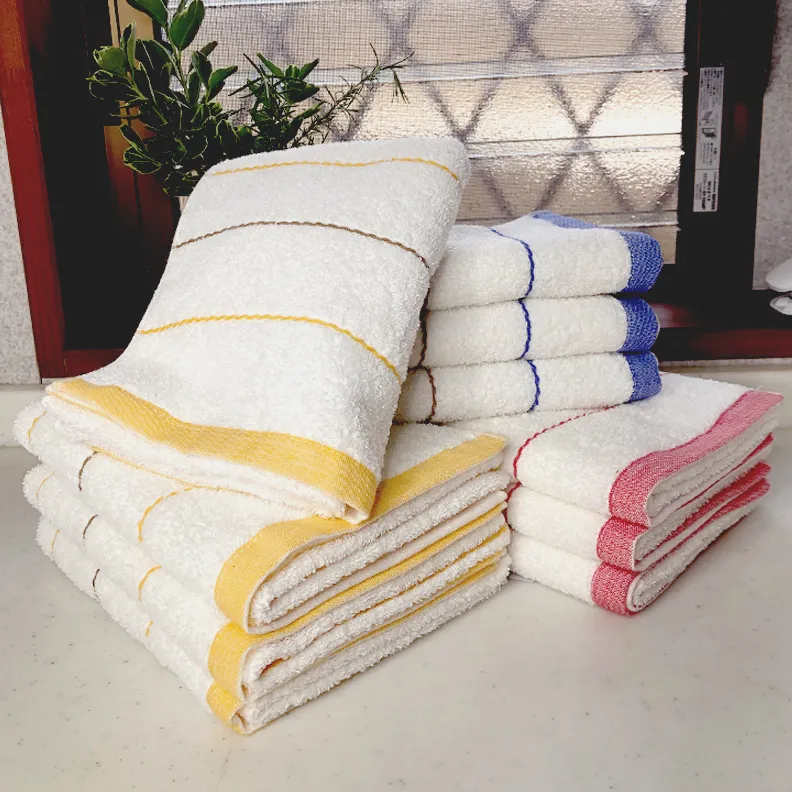 ボニー フェイスタオル(10枚セット)【泉州タオル 国産 吸水 普段使い シンプル 日用品】 G3241