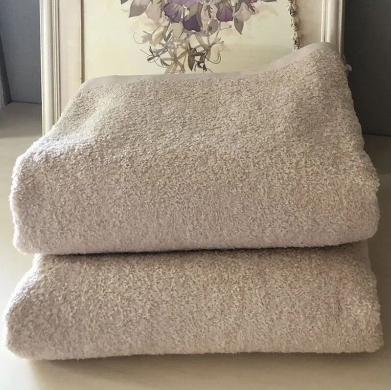 超大判バスタオル２枚セット（シュアラインベージュ）泉州タオル 90×170cm【泉州タオル 国産 吸水 普段使い 無地 シンプル 日用品 家族 ファミリー】 020C472