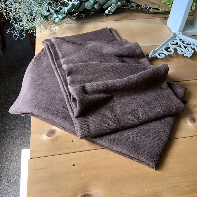 90×210超大判裏ガーゼバスタオル２枚セット（ダークブラウン）泉州タオル【泉州タオル 国産 吸水 普段使い 無地 シンプル 日用品 家族 ファミリー】 099H3658