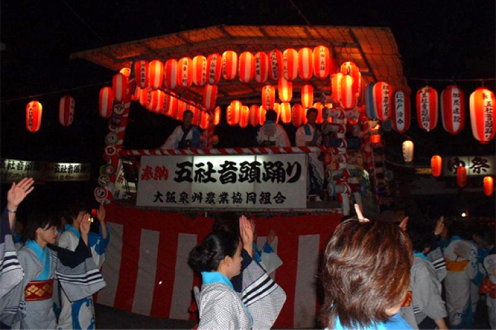 日根神社ゆ祭り