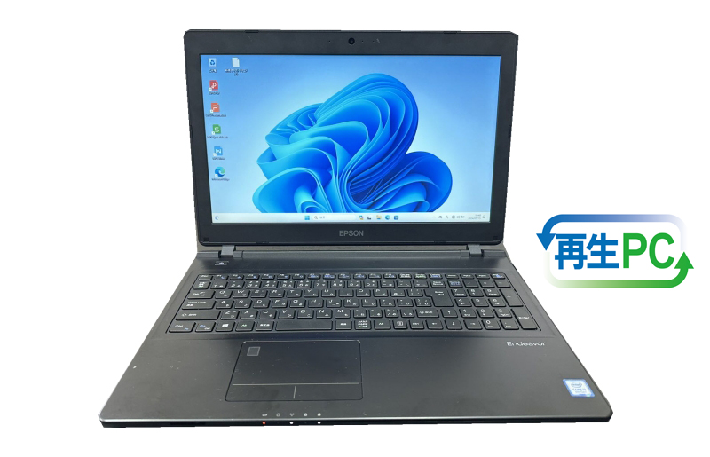 EPSON製 Endeavorシリーズ メモリ4GB Win11 HDMIとSSD240GB搭載 15.6 