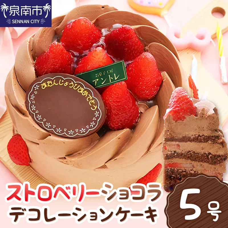 ストロベリーショコラ5号サイズ[074D-034]