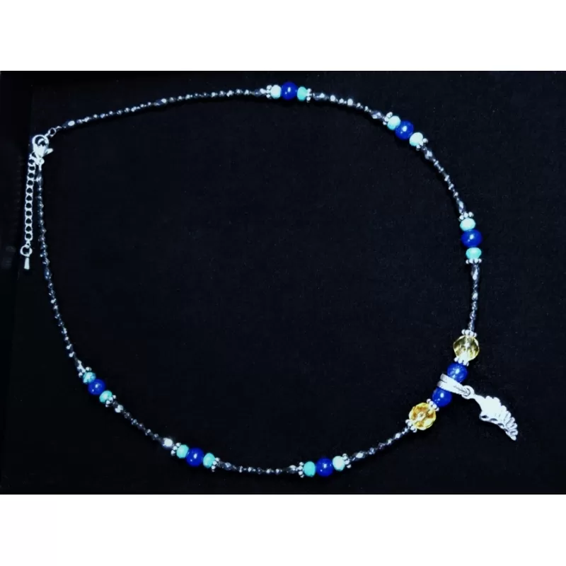 天然石ネックレス 「飛翔」【007B-059】