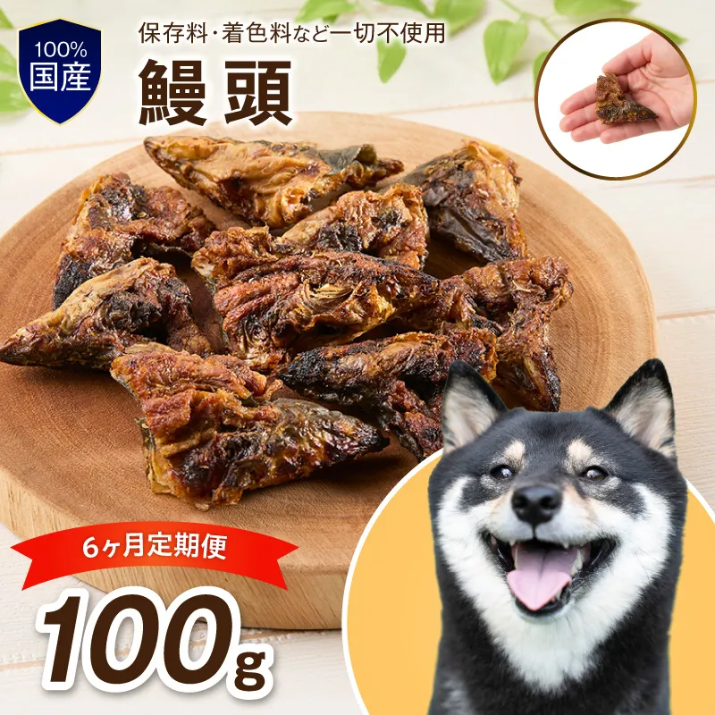 ペットフード研究所 鰻頭100g 6ヶ月定期便【087C-029】