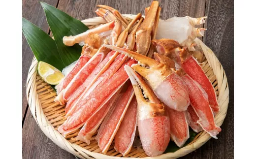 生ずわい蟹 ハーフ ポーション 2.0kg 【16】 かに カニ ずわい蟹 足 ポーション むき身 しゃぶしゃぶ 鍋 海鮮 BBQ バーベキュー 簡単調理  冷凍