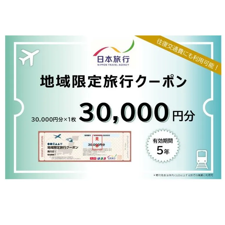 日本旅行　地域限定旅行クーポン【30，000円分】 チケット 