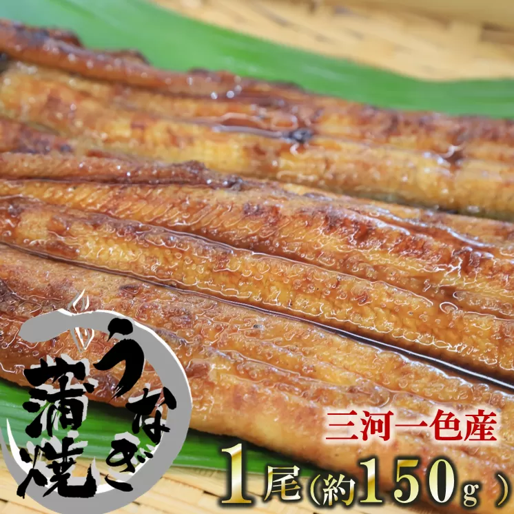 【魚のプロが厳選】愛知県三河一色産 活うなぎの蒲焼き 1尾（約150g） 18-24