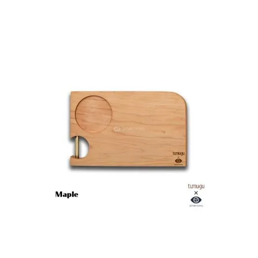 Camp plate solo両面使えるキャンプ調理プレート メープル
