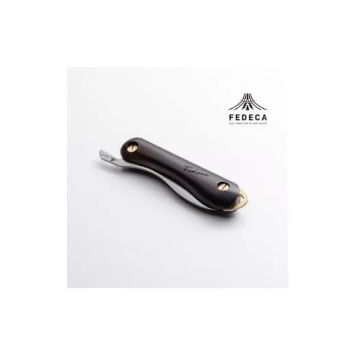 【FEDECA】折畳式料理ナイフ Solo プレーン黒檀 001234