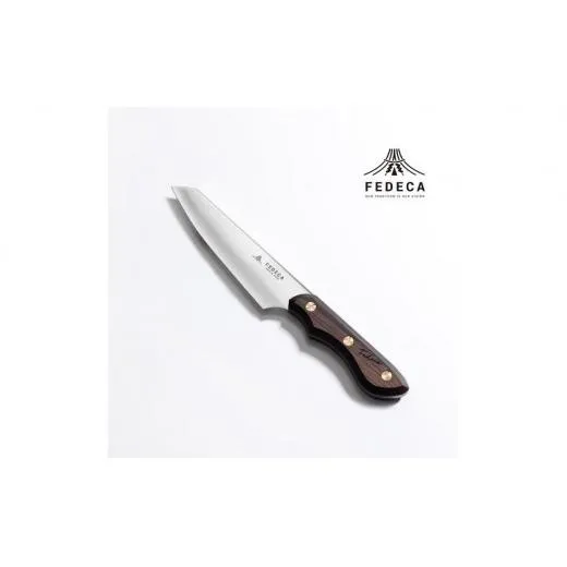 【FEDECA】三徳包丁 小 プレーン黒檀 001240