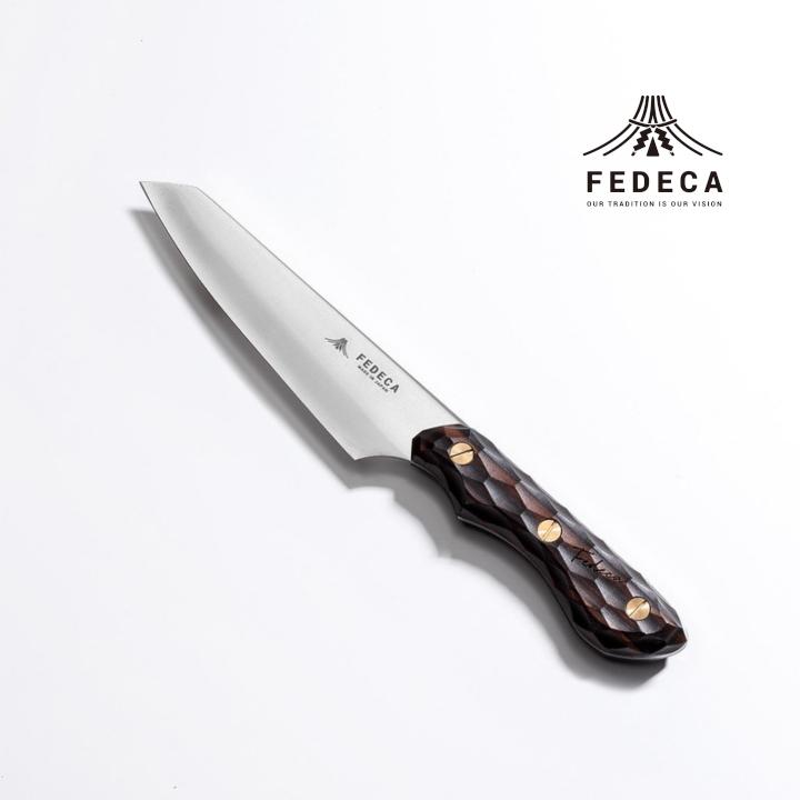 【FEDECA】三徳包丁 小 名栗黒檀 001241