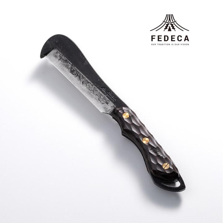 【FEDECA】鍛造バトニング鉈 名栗黒檀 001229
