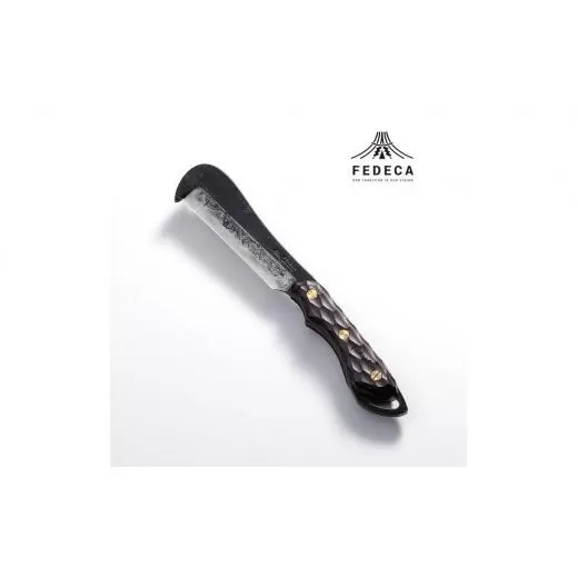 【FEDECA】鍛造バトニング鉈 名栗黒檀 001229