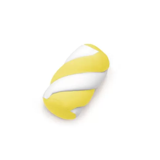 MOGU ツイストマシュマロ レモン